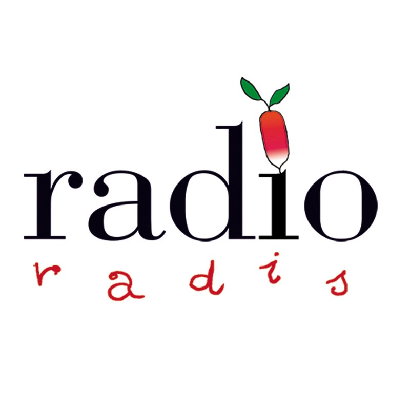 Logo Radio Radis sur fond blanc