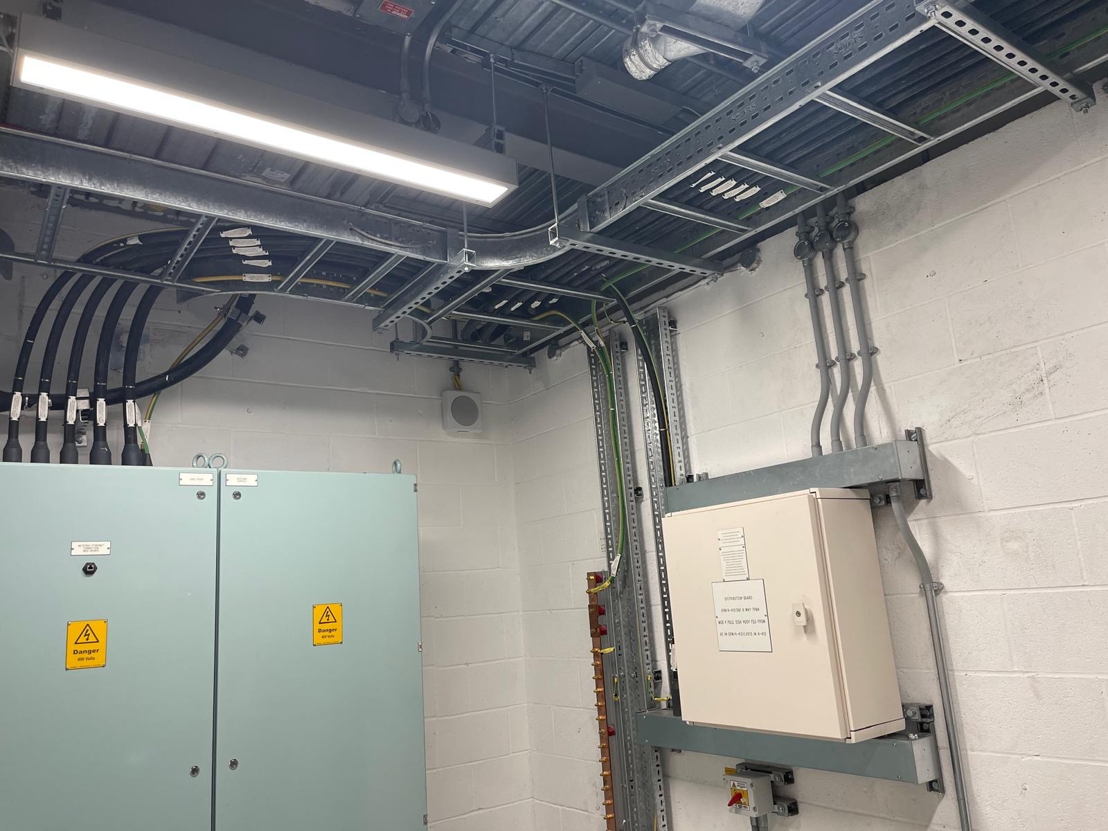 An electrical rail project completed by DPH 