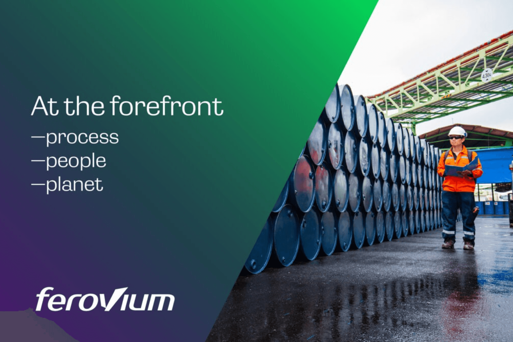 brand guideline preview for ferovium