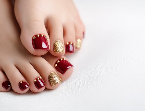 semi-permanent ongles de pieds