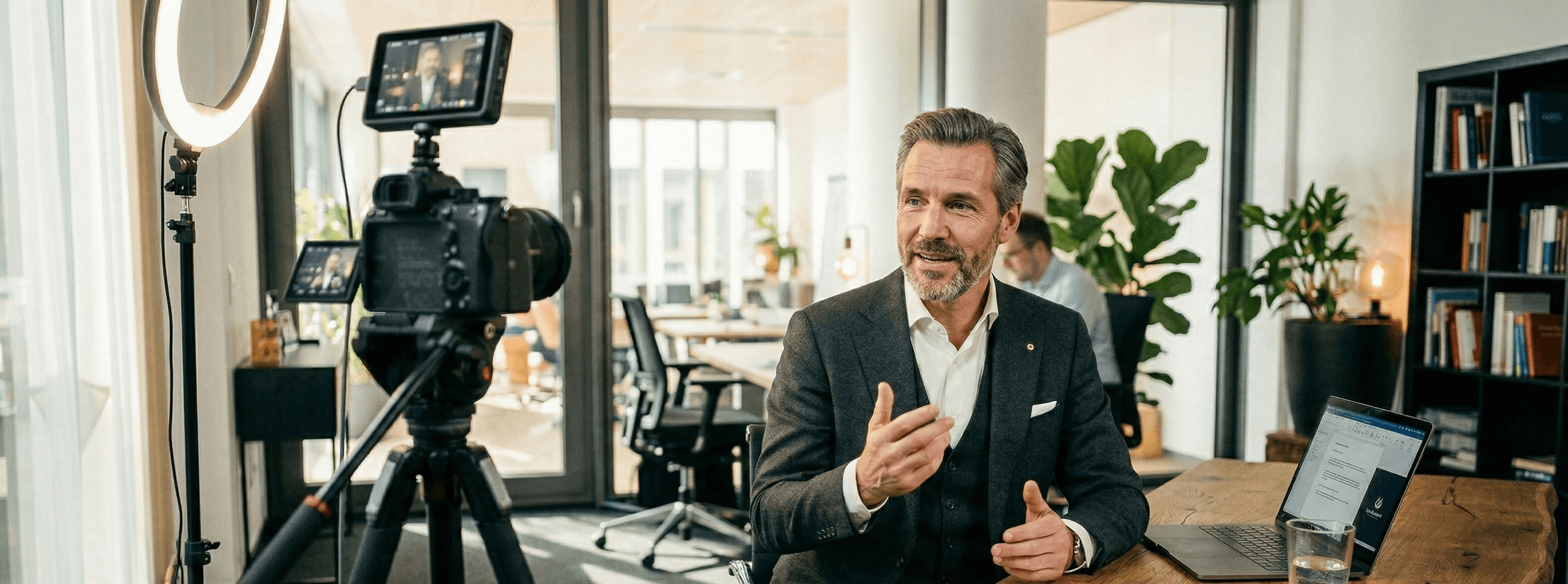 High-End Videoproduktion für Coaches und Mentoren - JAVisuals Trust System