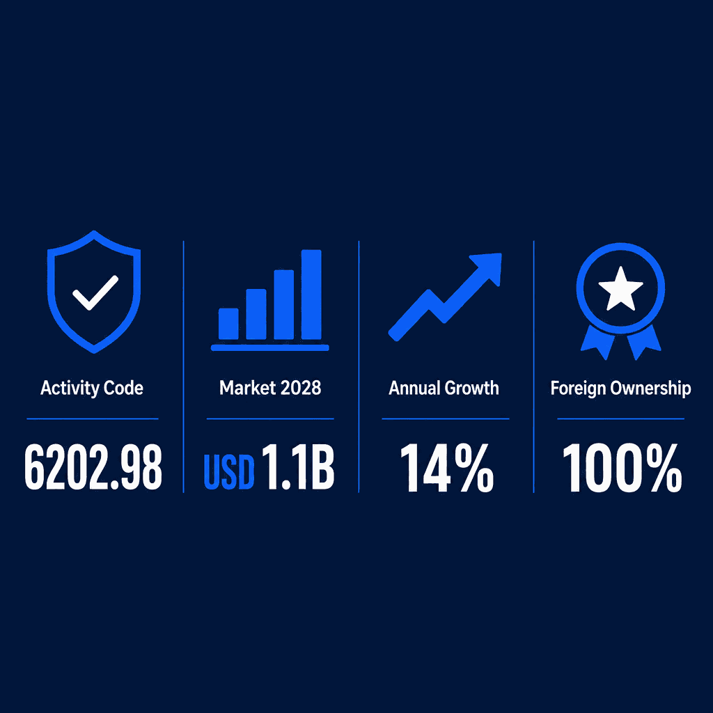 Infographic: Managed Cyber Security Services Provider Business License in Dubai