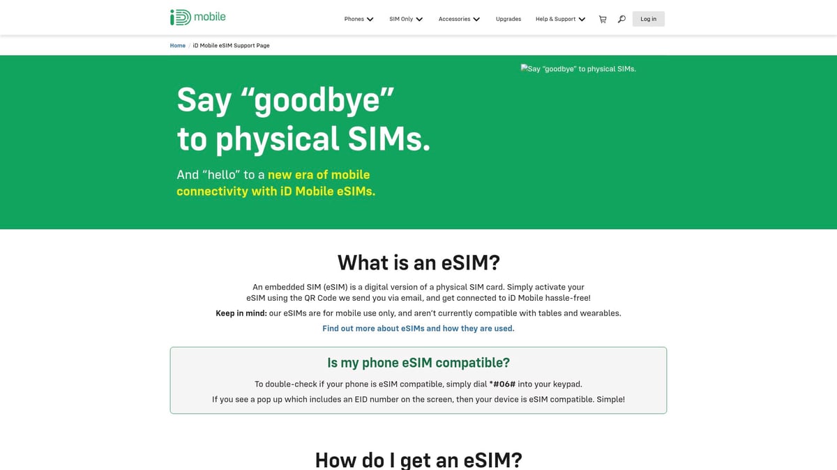 7 Best Pay As You Go eSIM Options for 2025 Travelers - iD Mobile eSIM