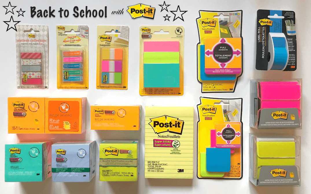 Post-it Back to School campaign by Gamma Communications and 3M