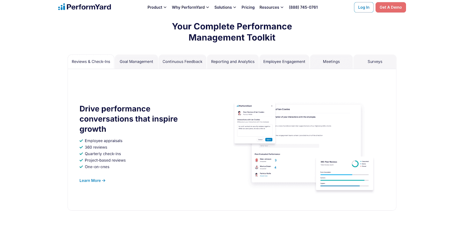PerformYard’s performance management