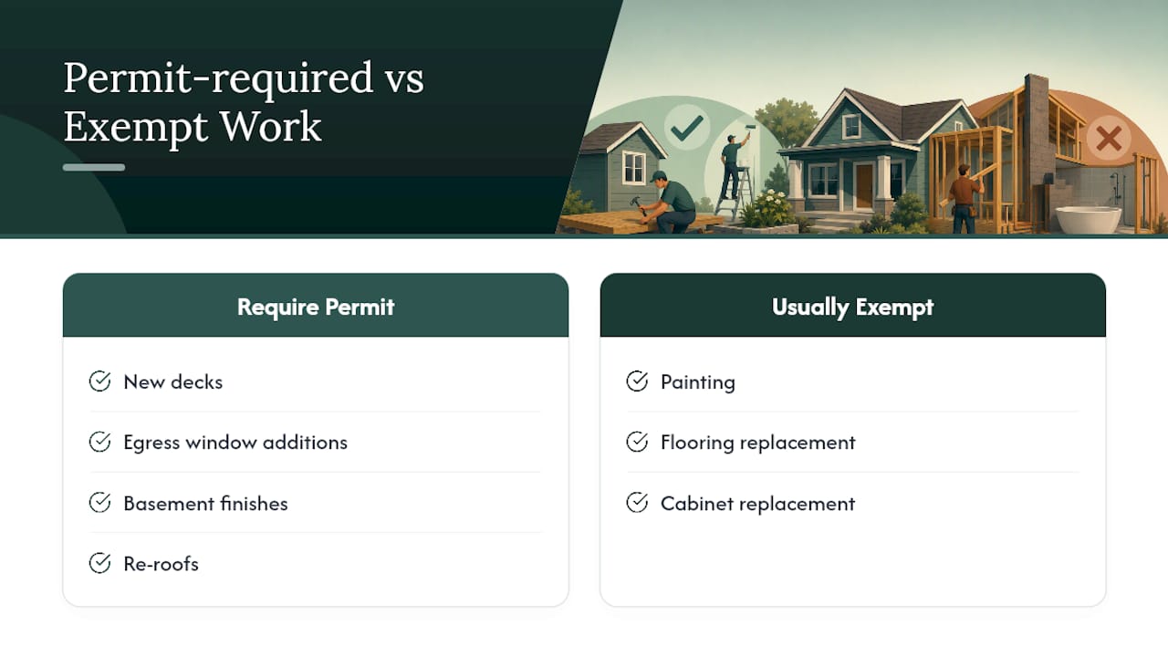 Omaha projects that require remodeling permits
