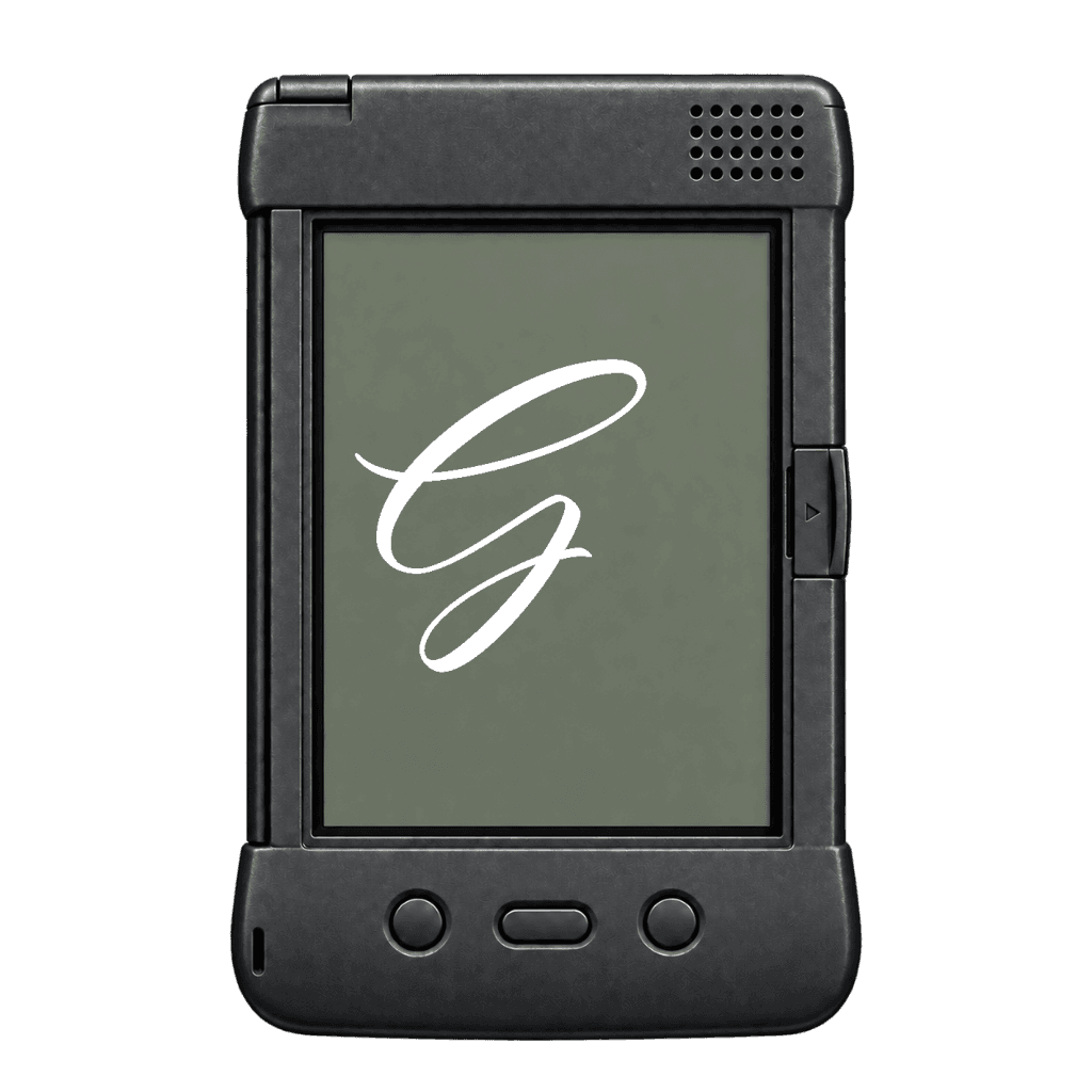Gordon G mark on the Minimalist PDA launcher