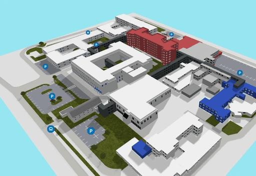 A 3D map example