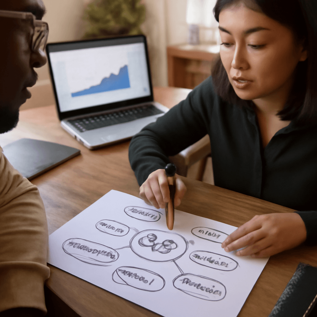 brainstorming keywords for SEO strategy