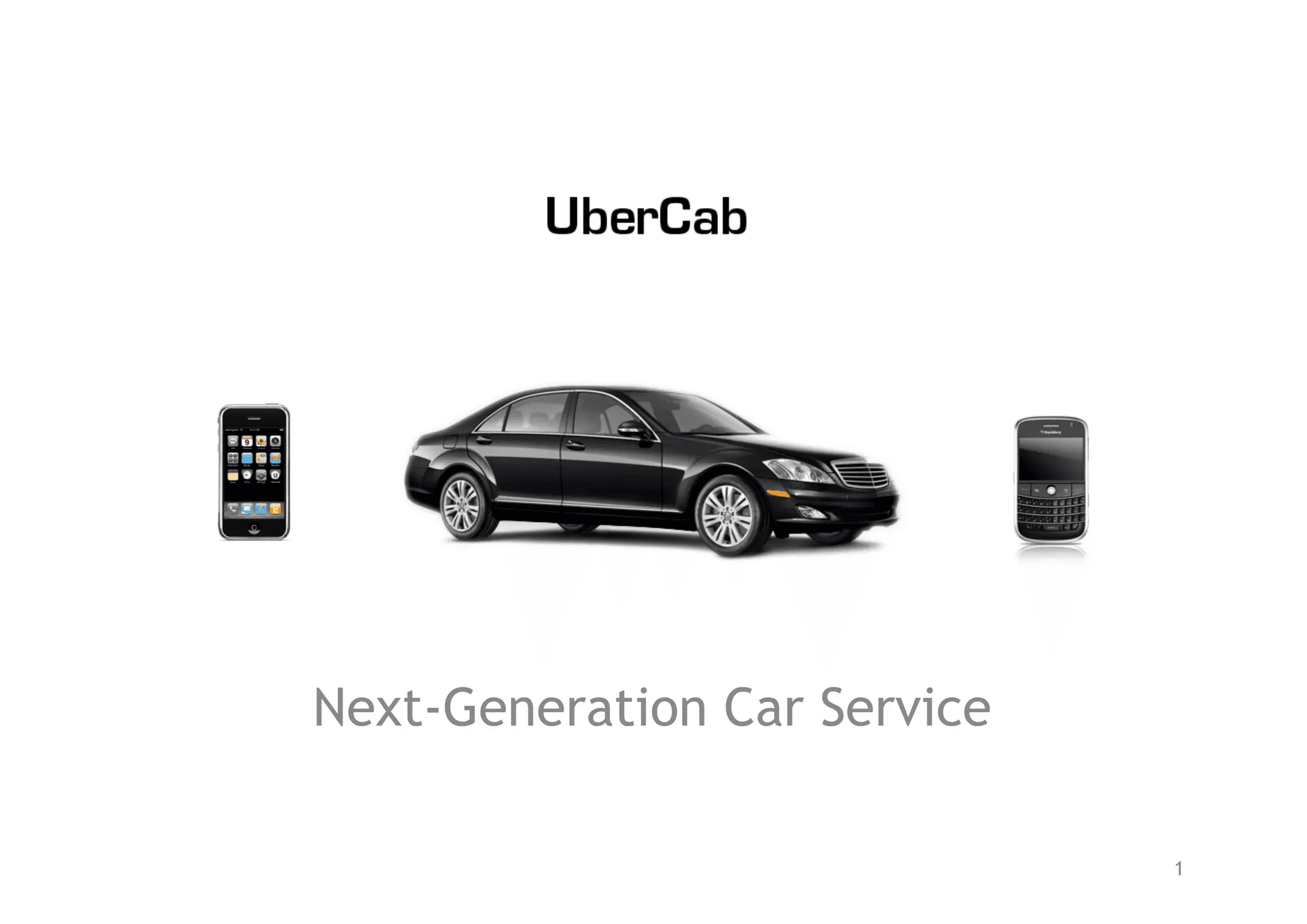 Uber 2008 Pitch Deck