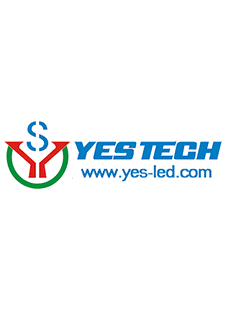 YesTech Logo - Red, Green, Blue and White
