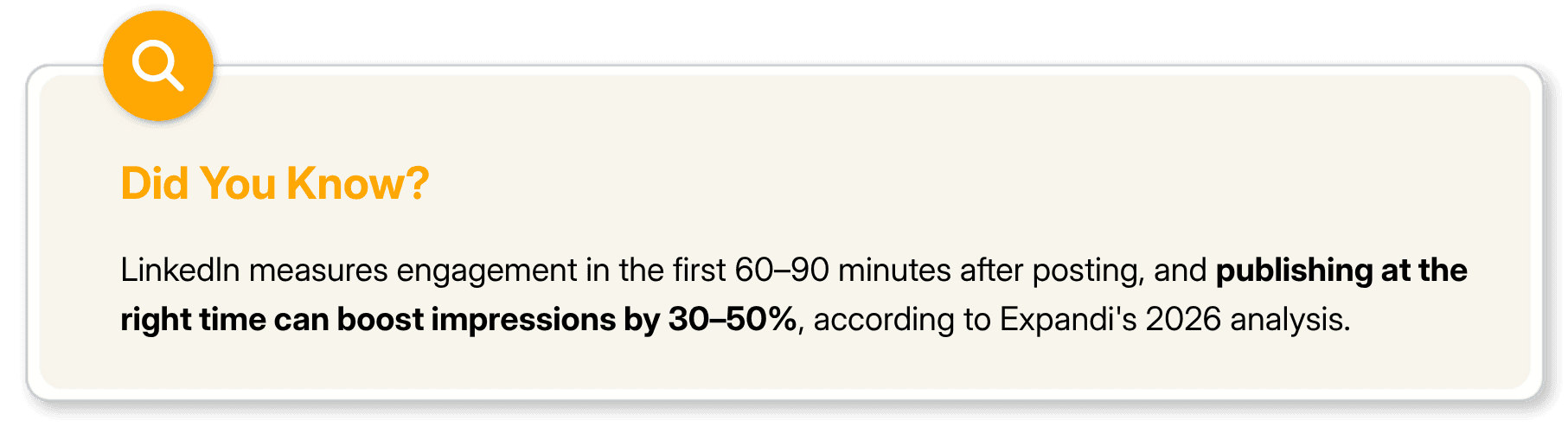 Posting at the right time on LinkedIn can boost impressions
