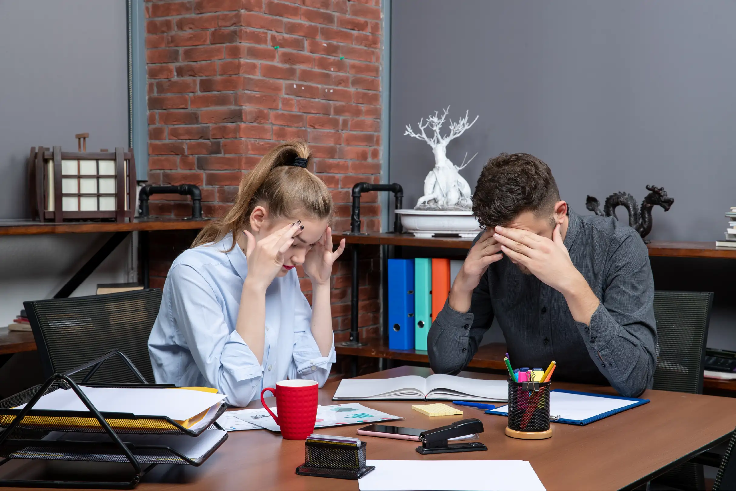 Impiegati disperati che non sanno fare Marketing