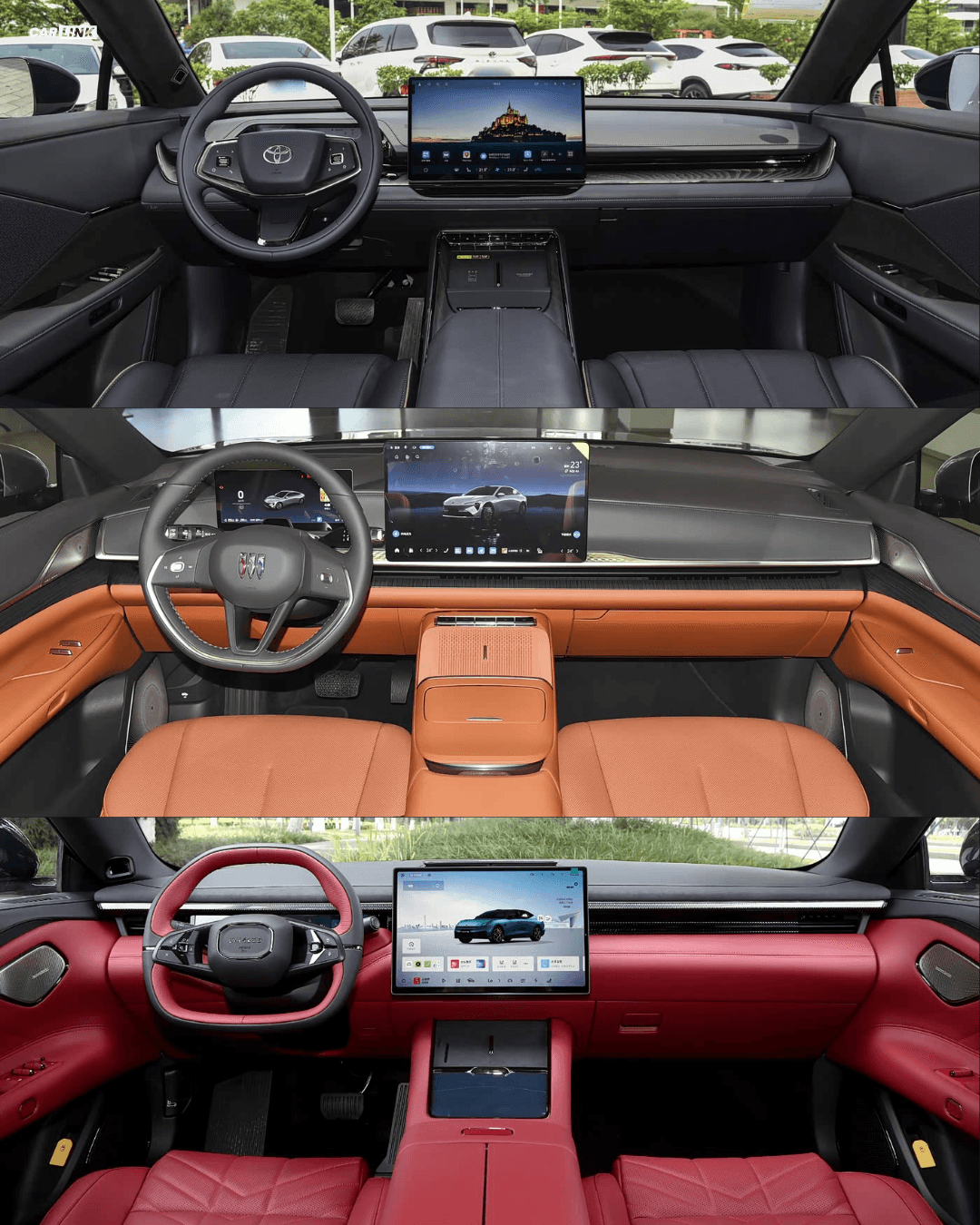 2026 Toyota Platinum 7, Buick Supreme L7 interyer müqayisəsi