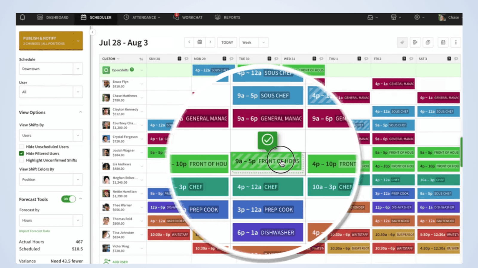 When I Work empowers stuff scheduling