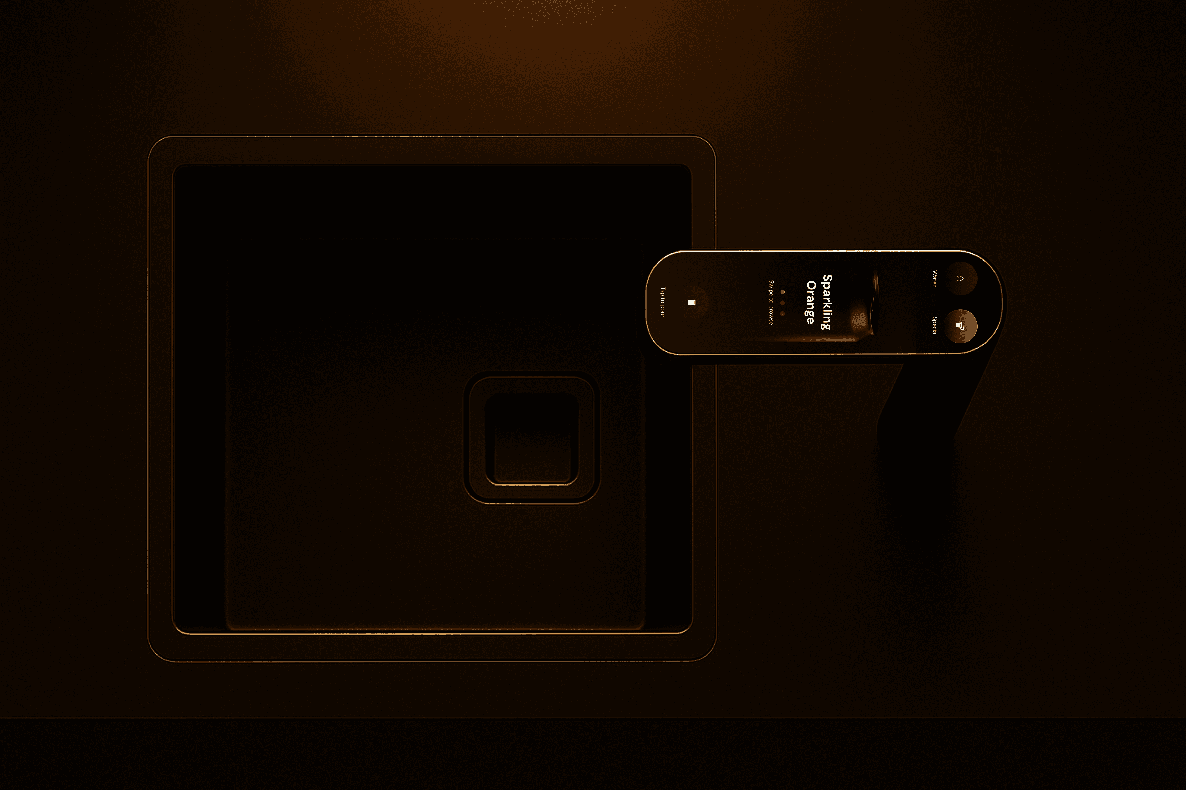 smart home tap over a modern sink.