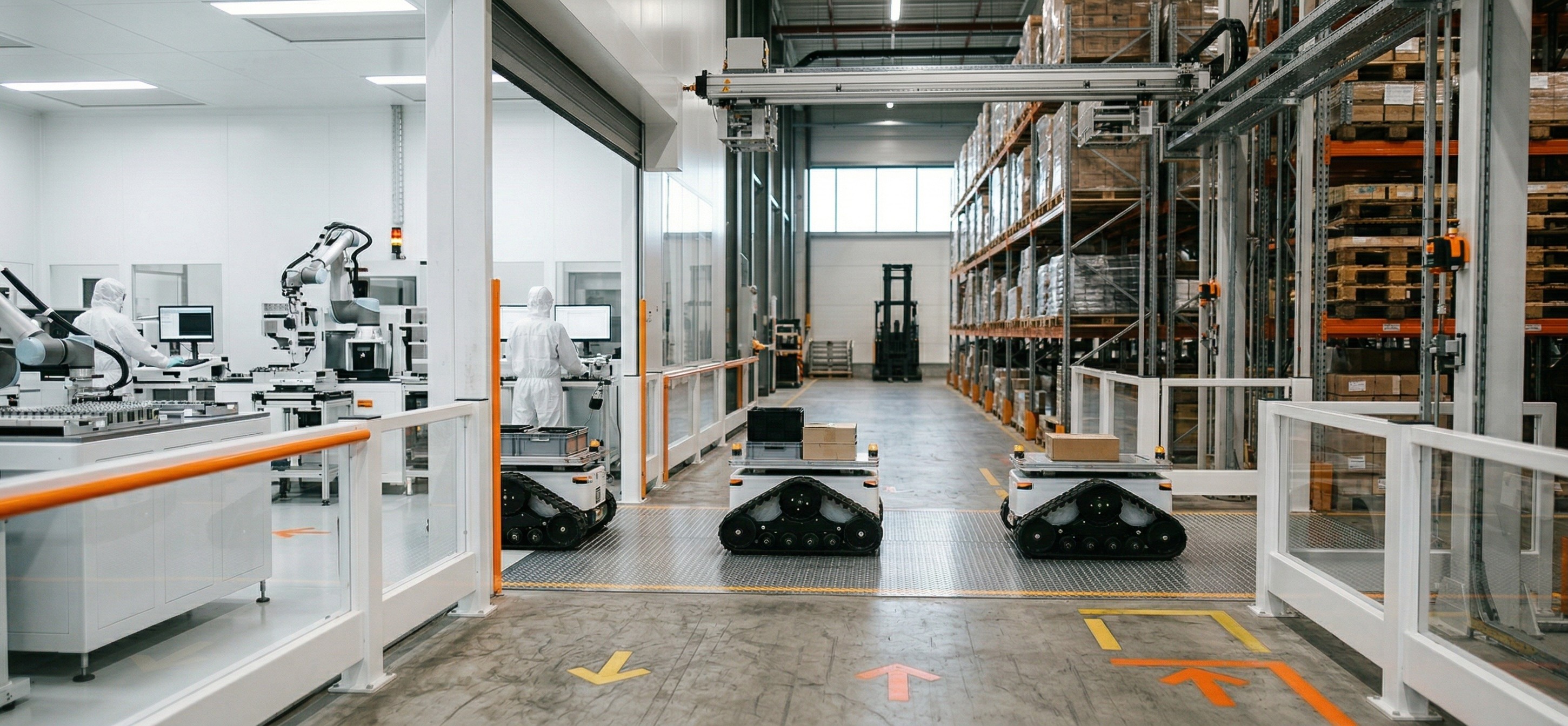 AMRs moving from lab to warehouse