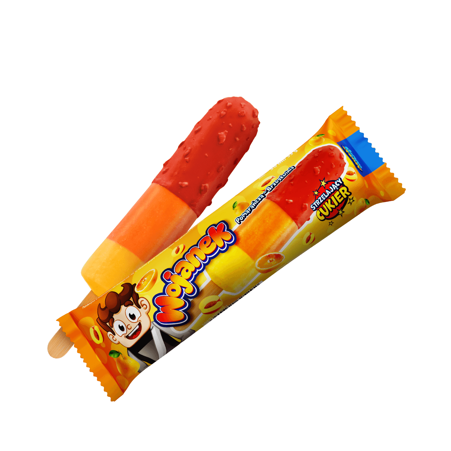 Wojanek – lody o smaku cytryna i jabłko