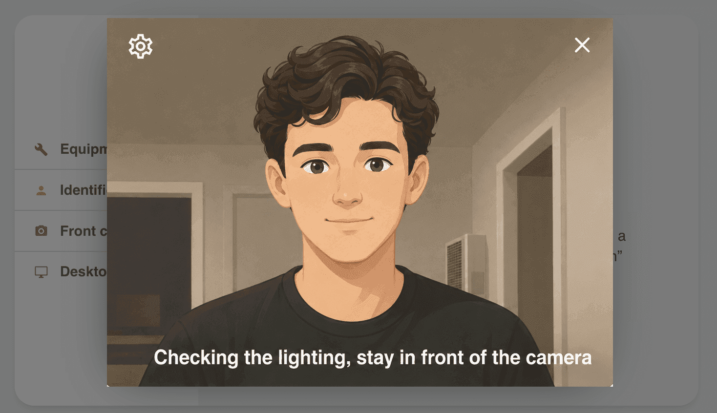 Starting test setup — screenshot 5
