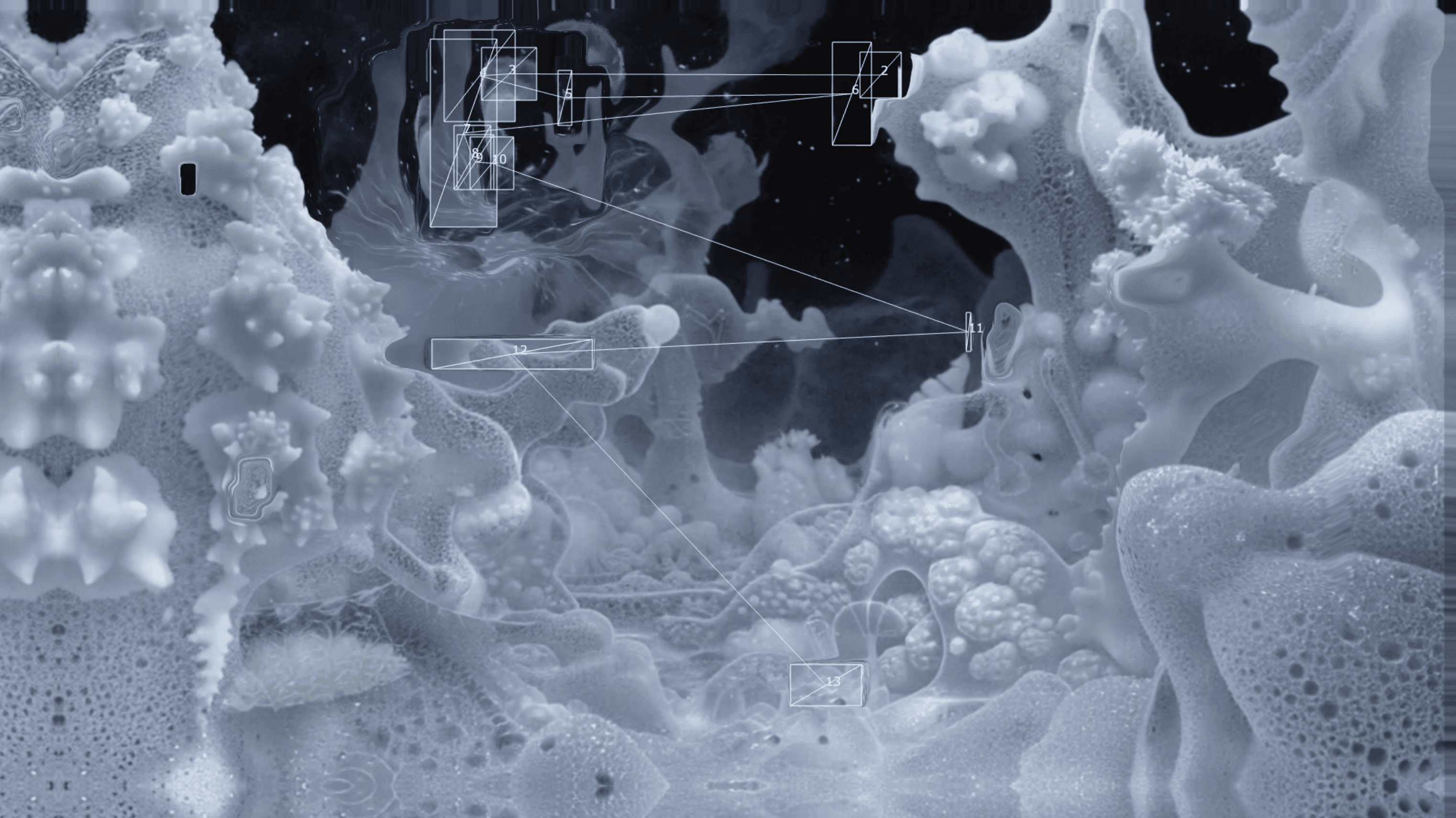 Full moon rising over a dark, silhouetted mountain ridge.