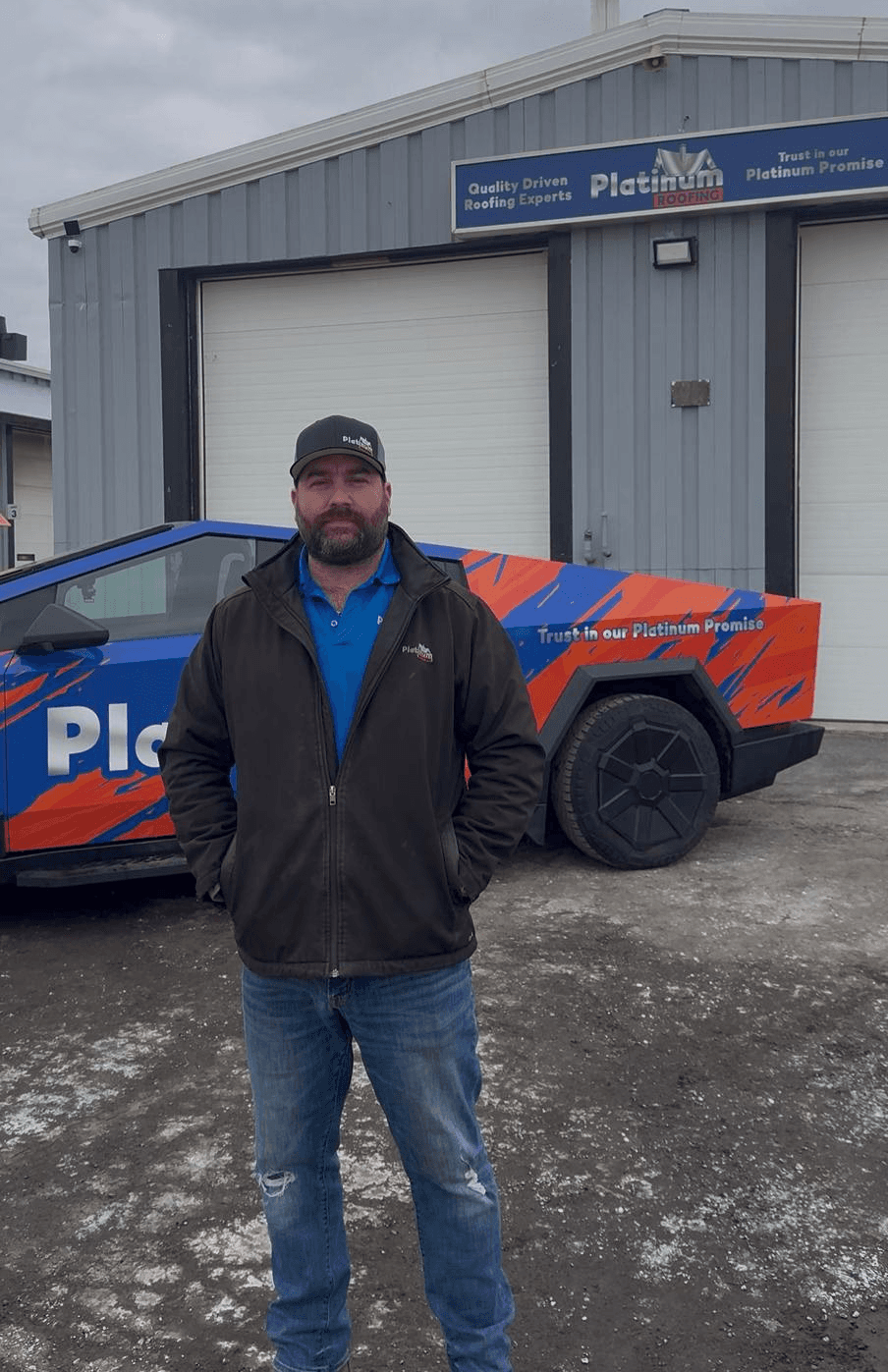 Craig and Platinum Roofing project