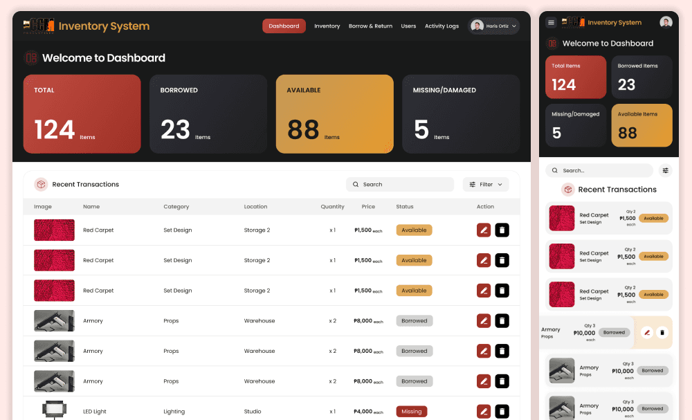 Modern living room with abstract art and plush furniture.