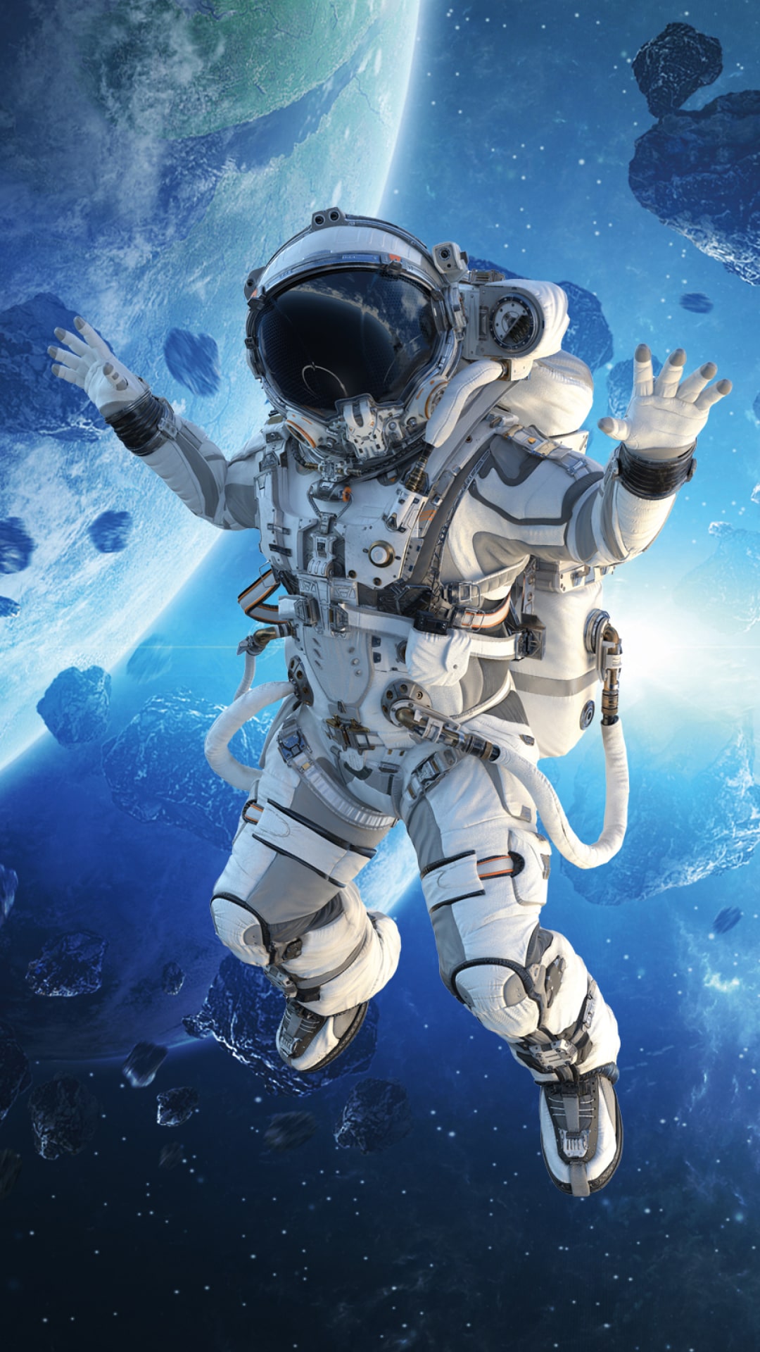 Space Theme Educational Wall Graphics