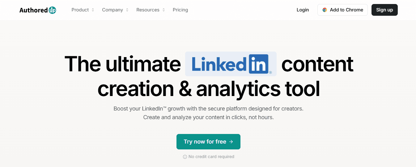 authored up - AuthoredUp Alternatives