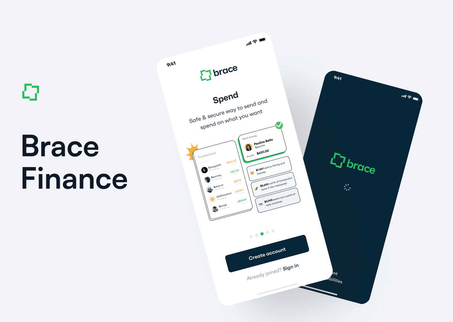 App Screen with open sidebar