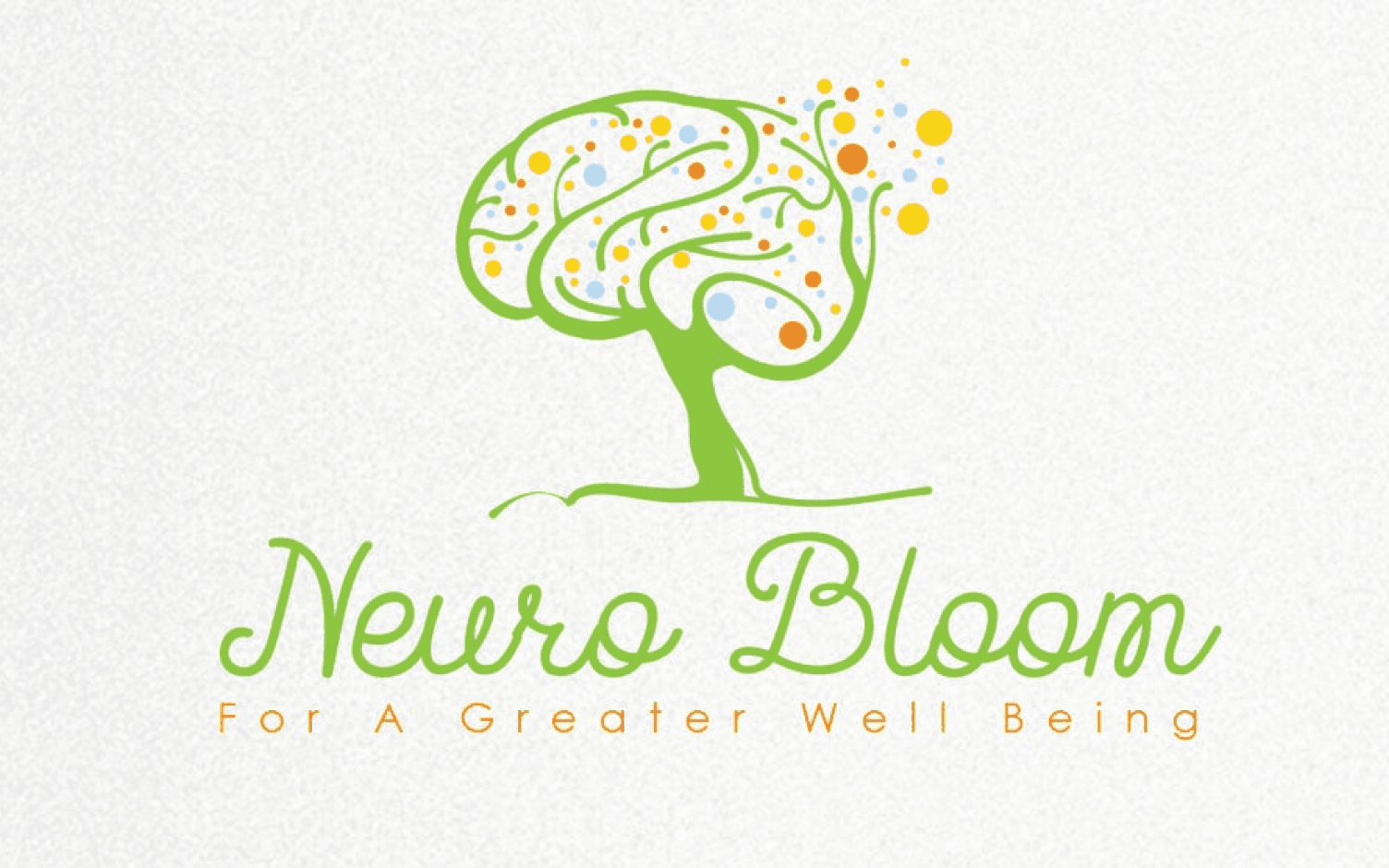 Neuro bloom brand logo and tagline