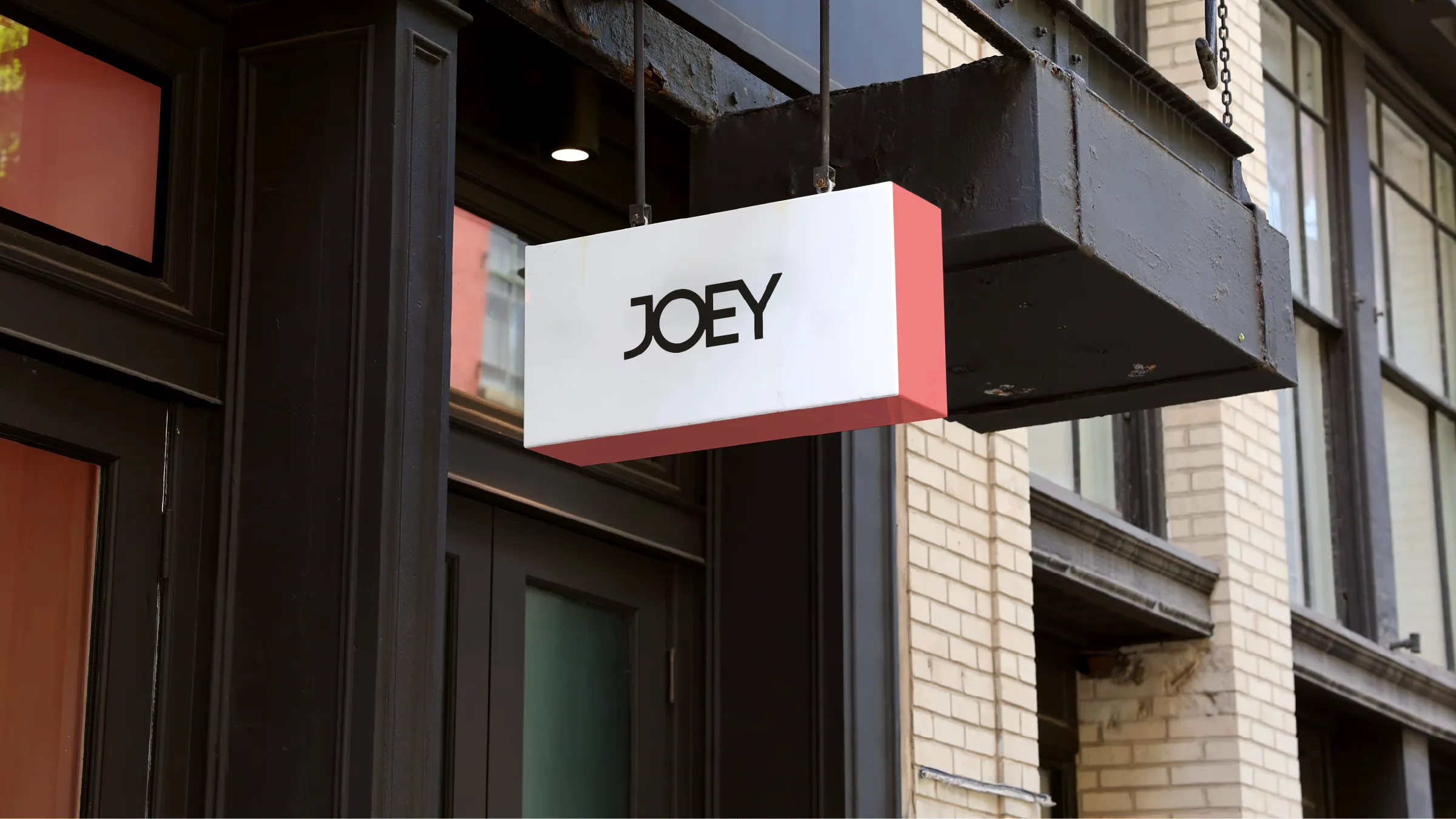 JOEY Signage Mockup