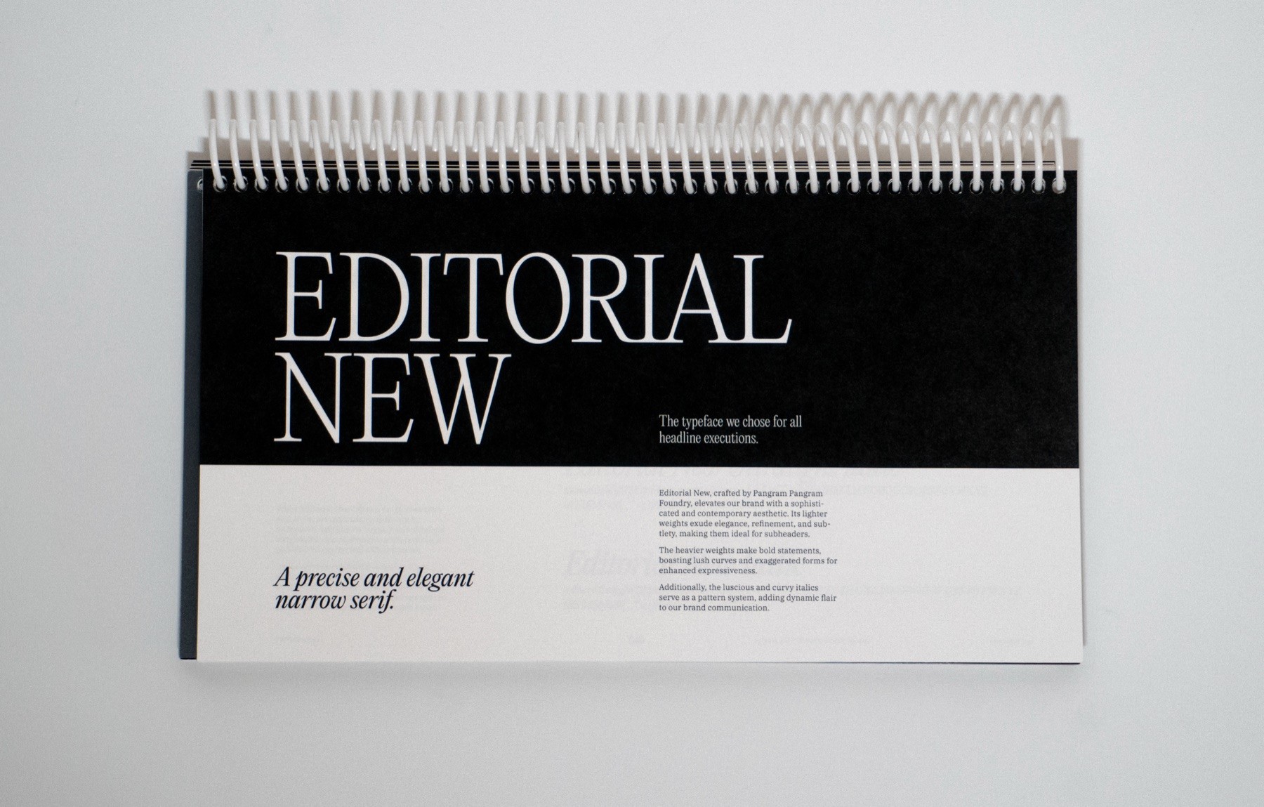 Simon & Schuster brand guidelines spread 38