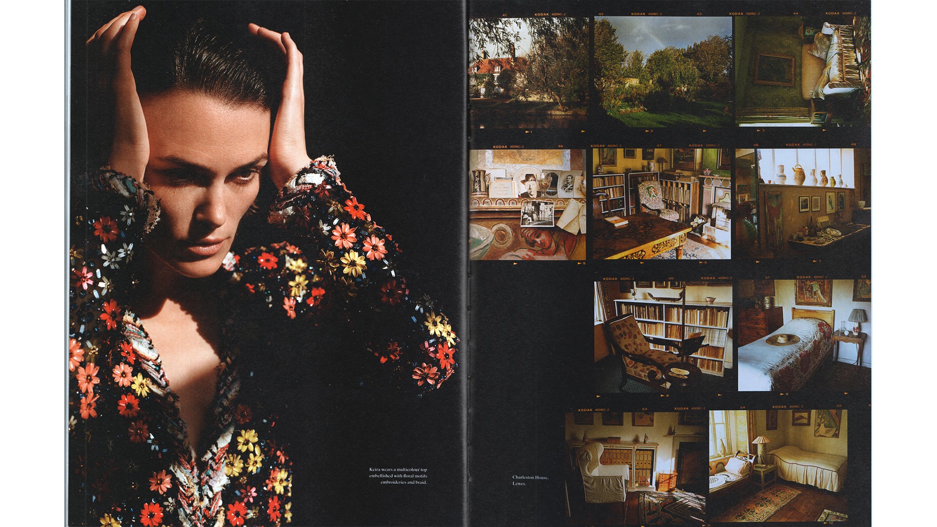 System Magazine Supplement Chanel Photographed by Alasdair McLellan Feautirng Keira Knightley and Charlotte Casiraghi