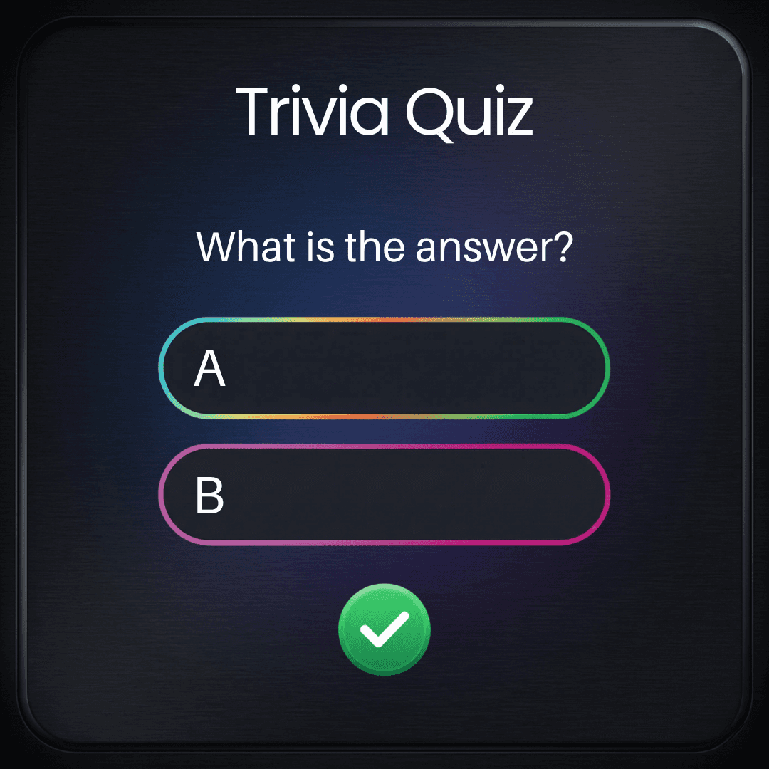 Nomad Digital - Products - Interactive / Gamified / Playable Ads - Trivia Quiz