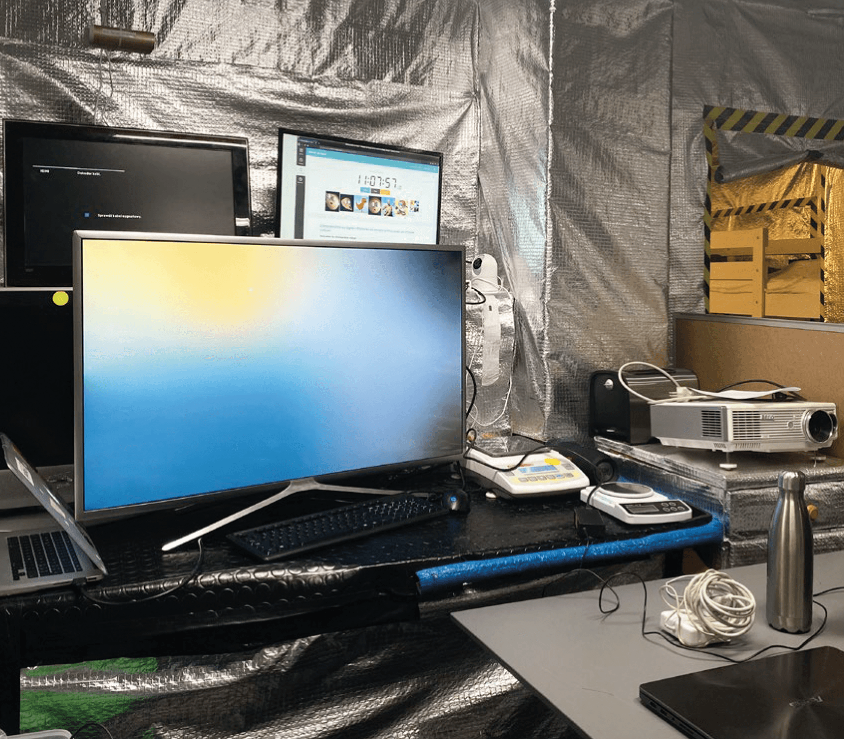 Emotion wall during EMMPOL 8 mission