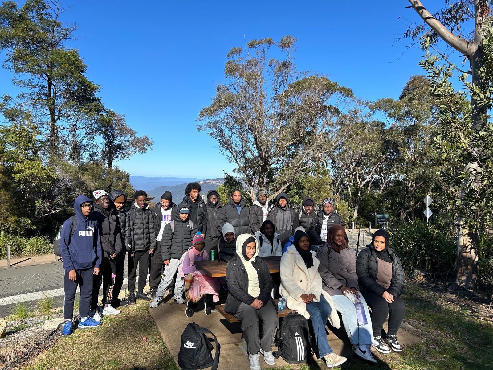 Athlete winning a race