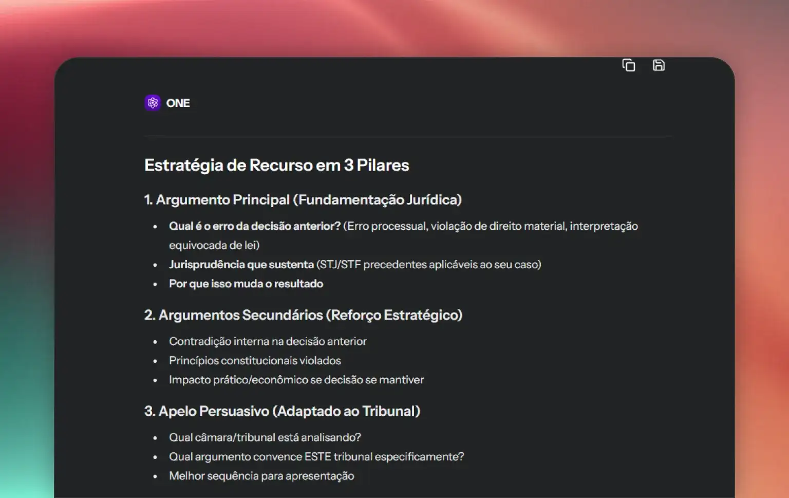 Adapta One - Organizar Chats