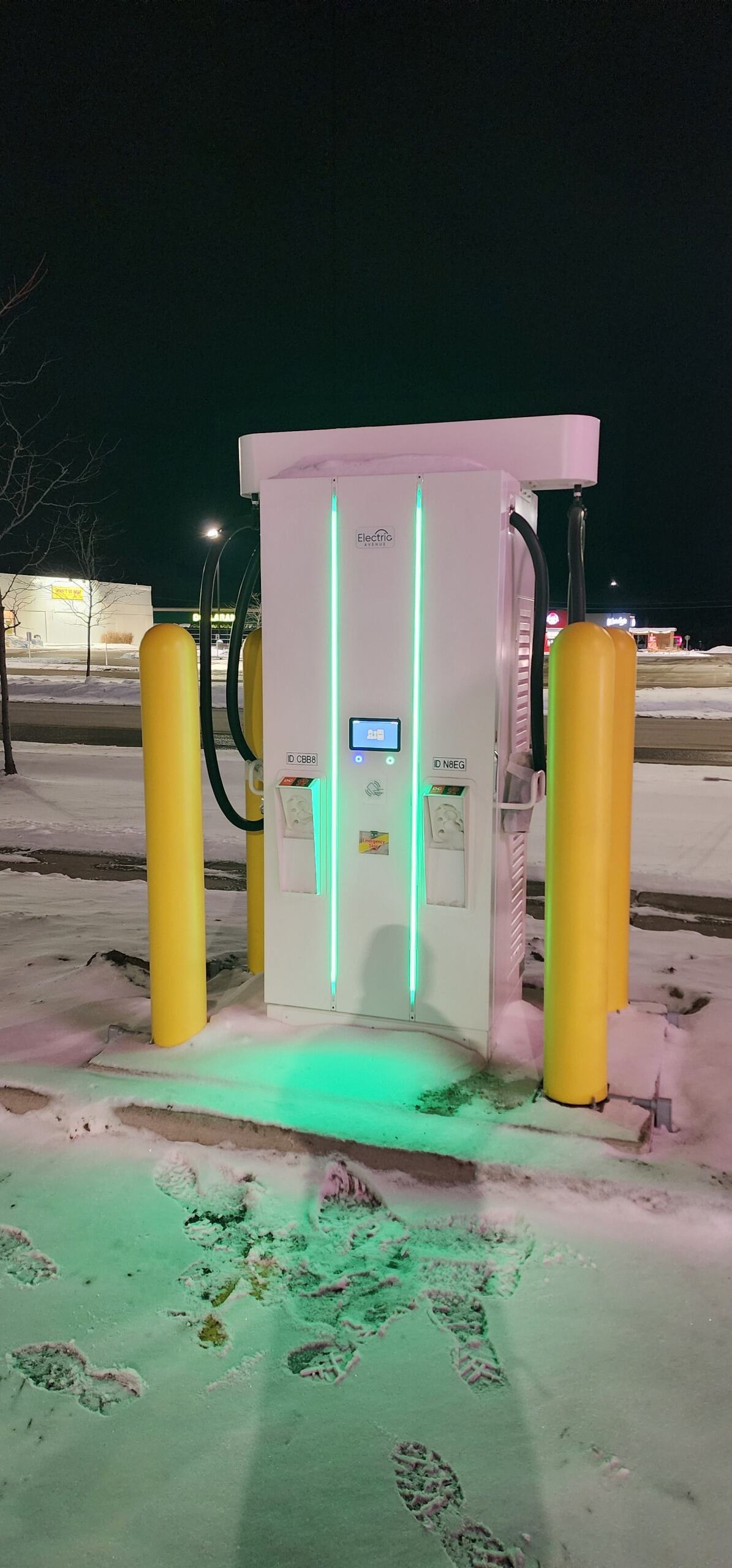 Electric Avenue high capacity EV charging installations designed for business and municipal fleet charging requirements in British Columbia