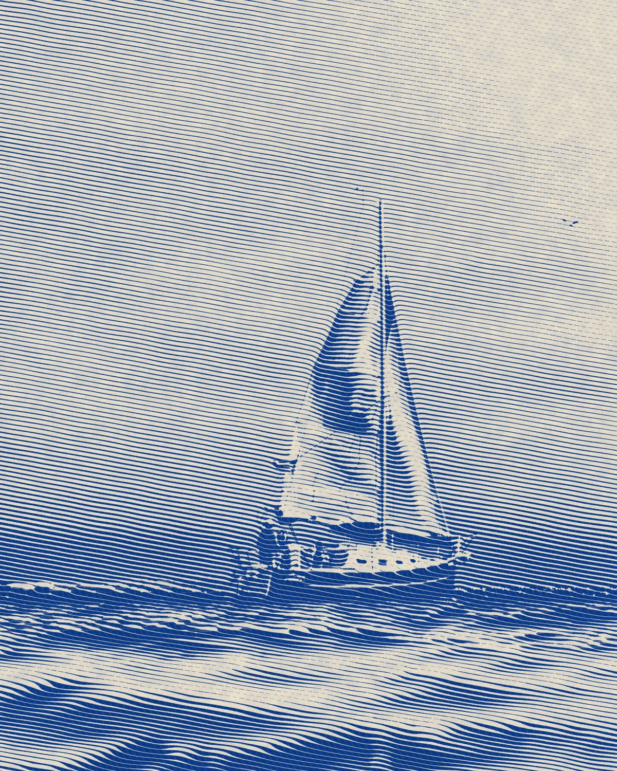 Leeward, engraved