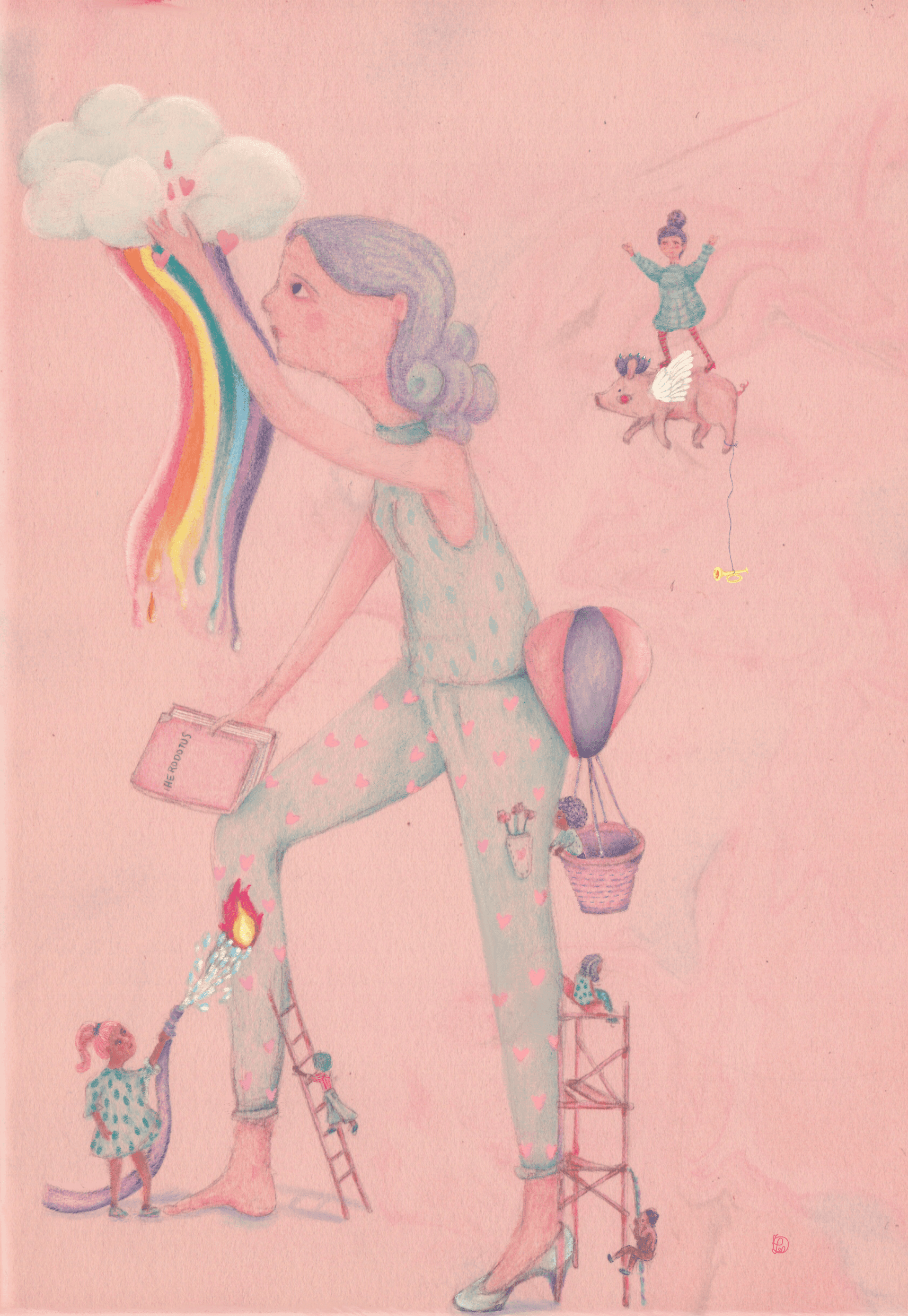 mujer obra