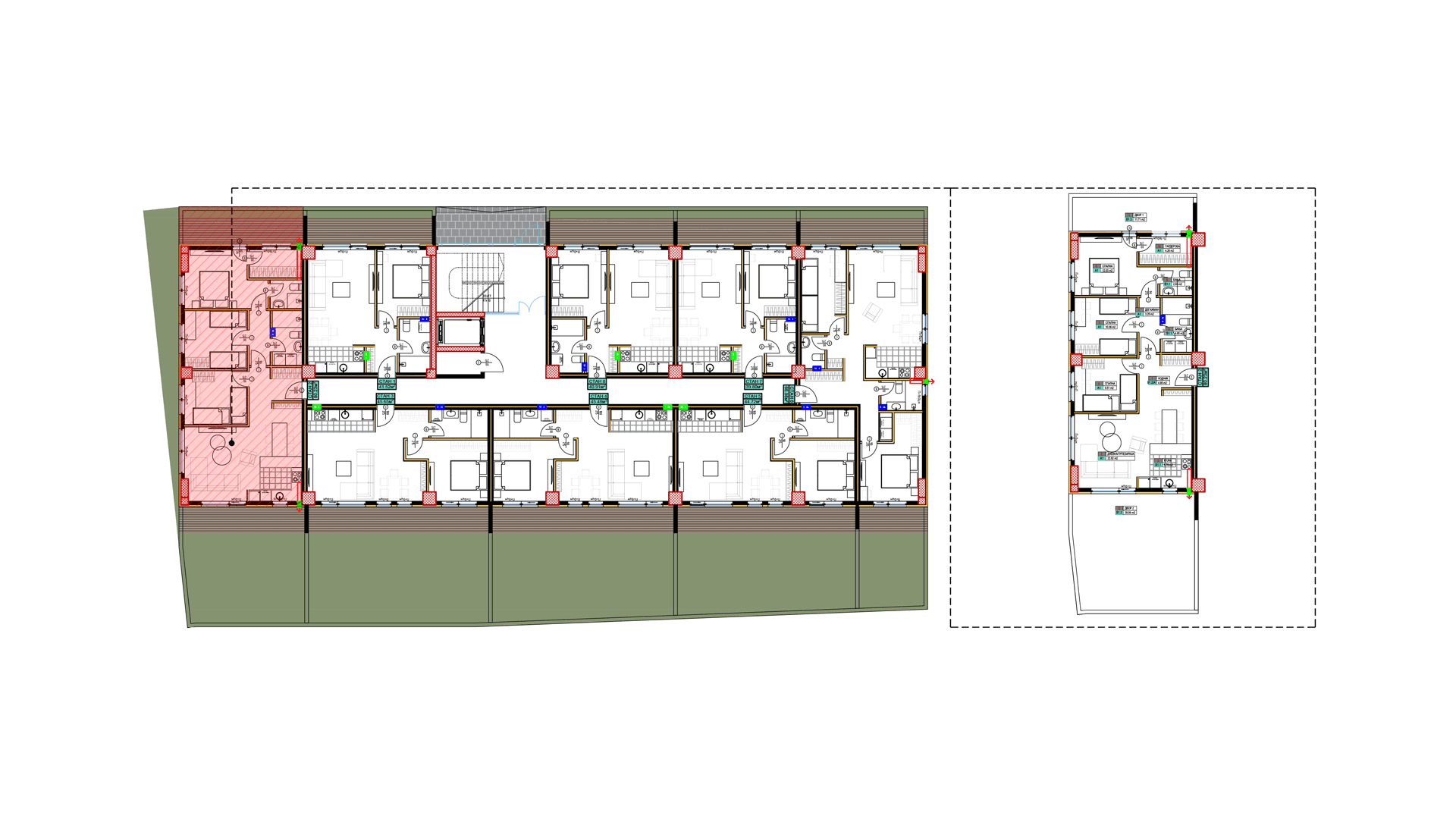 open space living room