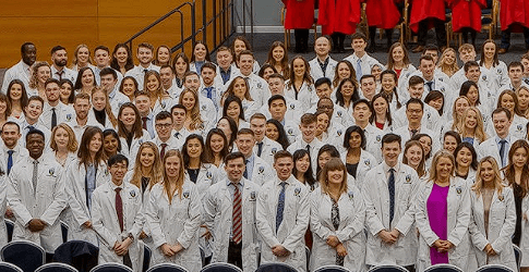 Vanguard University School of Medicine campus group photo