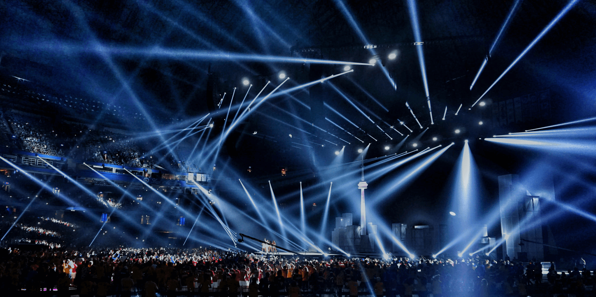 Stage design for the Toronto Pan Am Games Ceremony