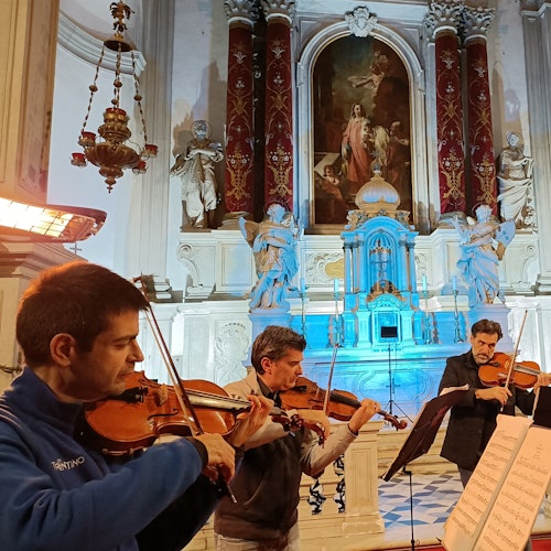 I Virtuosi Italiani, prove prima del concerto