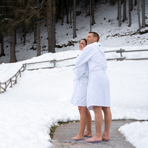 Voucher per i biglietti di QC Terme Bagni Nuovi Spa a Bormio