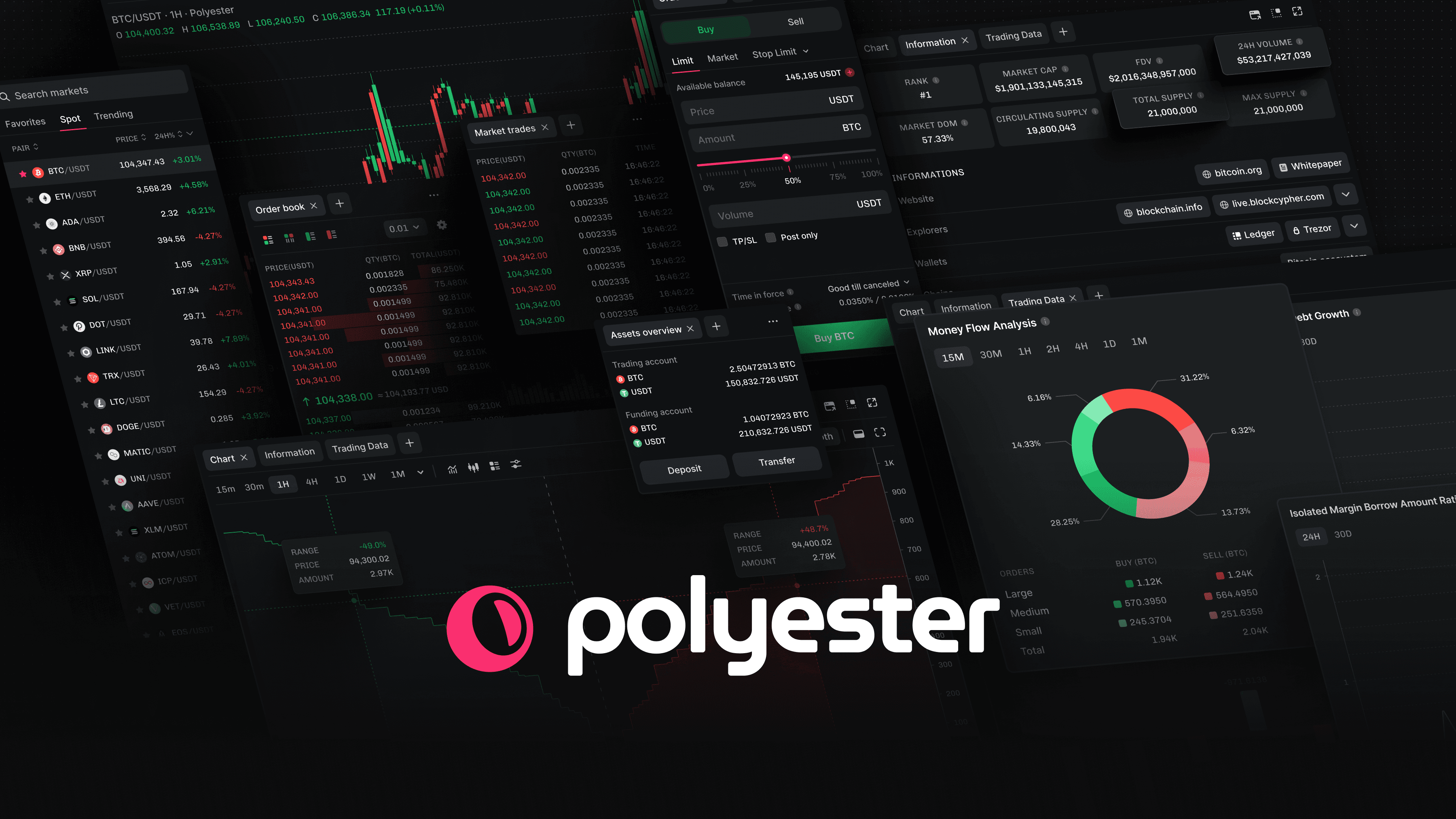 Polyester logo