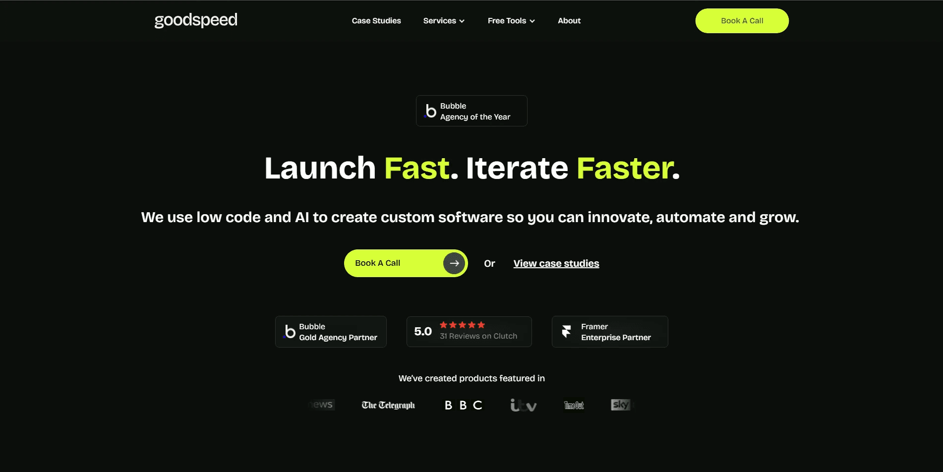 Top Global Framer Agencies - Goodspeed Studio - BEST FRAMER AGENCY