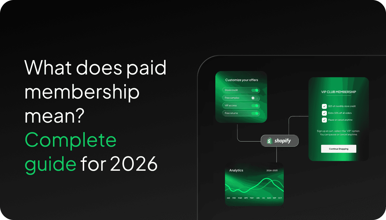 Best Shopify membership apps dashboard showing recurring revenue growth and customer retention analytics for DTC brands