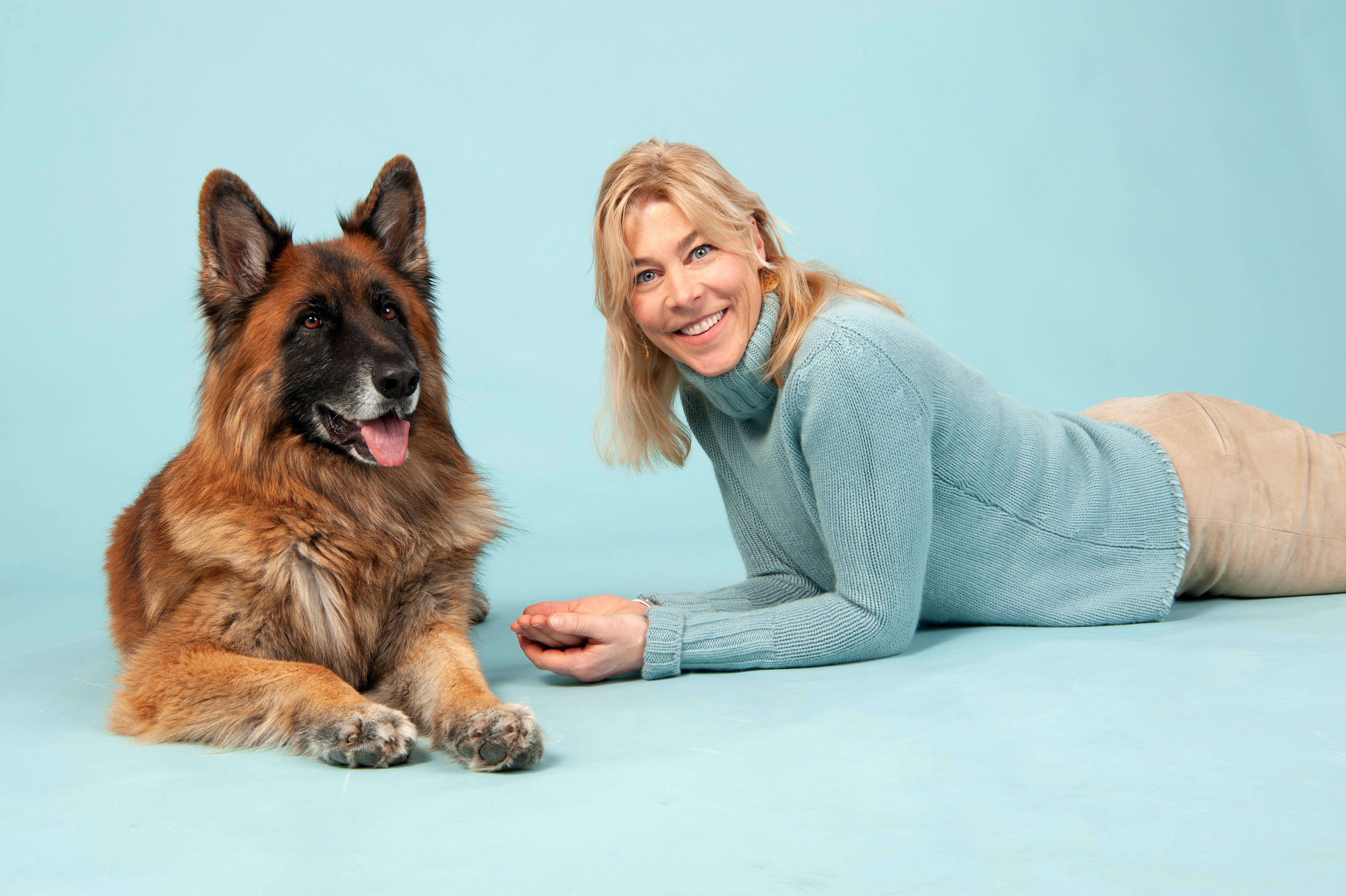 Man Wearing Black Coat