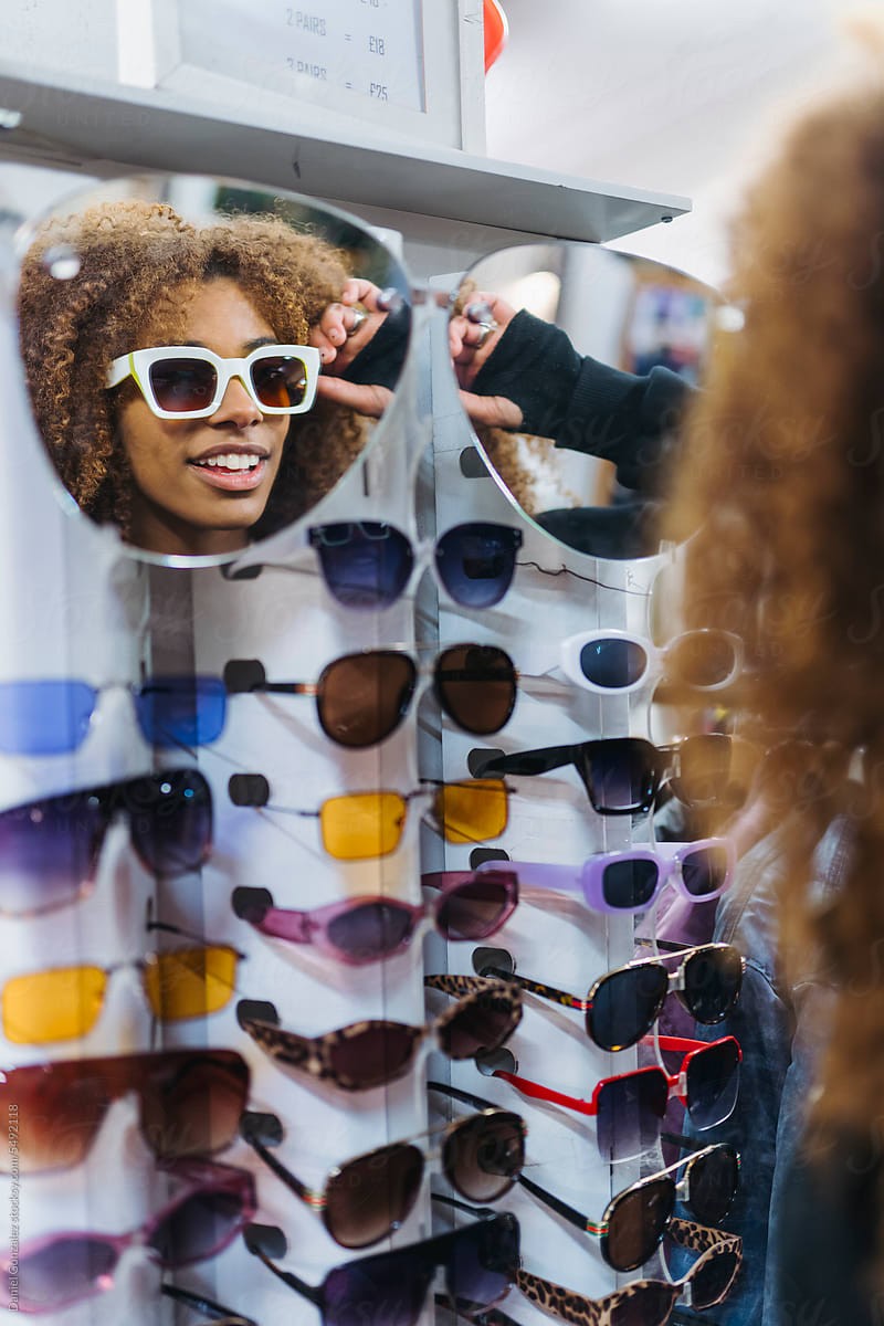 Profile portrait with natural lighting featuring long blonde hair